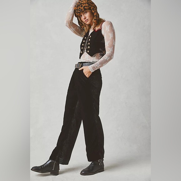 Free People Sign Of The Times Vest Suit Set - Picture 13 of 16